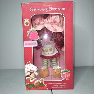 Strawberry Shortcake Doll with Red Hair and Green Striped Leggings